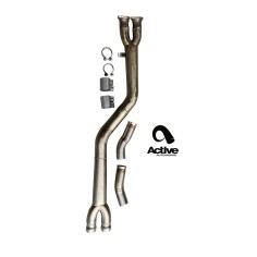 Active Autowerke Signature single mid-pipe BMW F97 X3M F98 X4M | 11-102