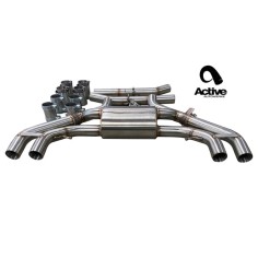 Active Autowerke Valved Rear Axle-back Exhaust BMW F97 X3M and F98 X4M | 11-103