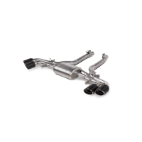 Akrapovic Titanium Exhaust with Carbon Fiber Tips for BMW F95 X5M | F96 X6M incl. Competition & LCI (P/N: S-BM/T/16H)