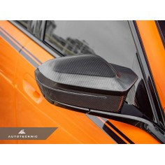 AutoTecknic Dry Carbon Fiber Mirror Cap Set - G90 G99 M5 | BM-0326-G90