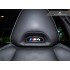 AutoTecknic BMW M Front Seat Dry Carbon Illuminated Emblem Surround | BM-0800