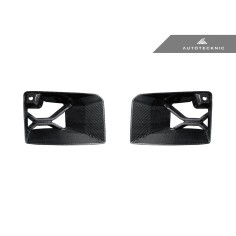 AutoTecknic G87 M2 Dry Carbon Podium Front Bumper Lower Vent Set | BM-0809