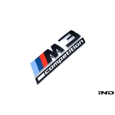 BMW G80 M3 LCI Competition Black Trunk Emblem | 51147907774